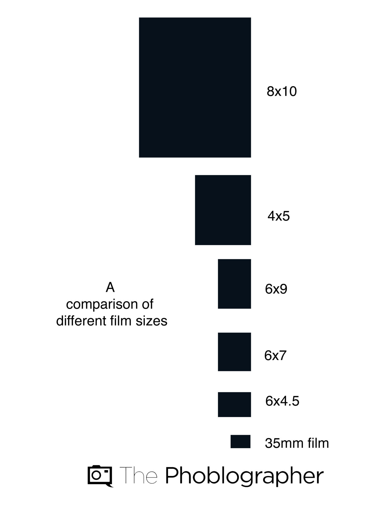 Infographic The Different Film Sizes Compared