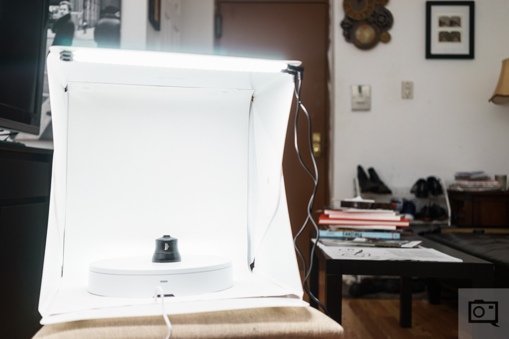 Review: Foldio 360 Product Smart Turntable Photography Tent