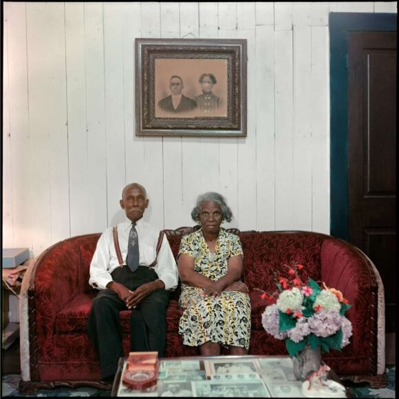 Mr. and Mrs. Albert Thornton, Mobile, Alabama , 1956 © The Gordon Parks Foundation, courtesy Pace Gallery